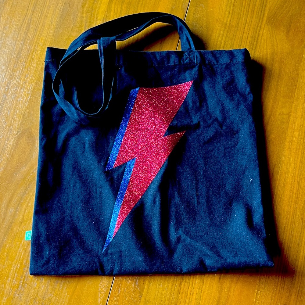 Velvet Vandal Ziggy Stardust Bowie Flash Tote